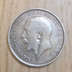 1915 George V Half Crown silver