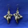 Vintage Art Noveau Style Earrings Image 3