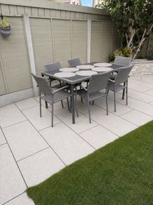 garden table with 6 chairs