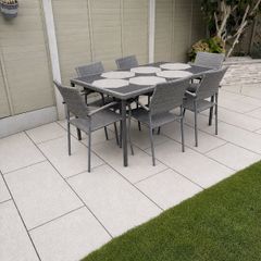 garden table with 6 chairs