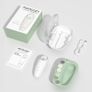 Baby Nail File Electric, Gentle Baby Nail Trimmer Electric Rechargeable, Baby Nail Clipper Electric, 360 Fog LED Gentle Light, 7 Grinding Head Replacement Pads Image 7