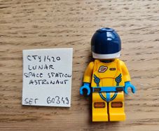 lego cty1420 lunar space station astronaut, set 60349