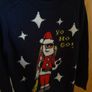 Boys Bluezoo christmas jumper with lights 6-7 years Image 2