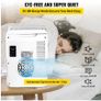 BRAND NEW 10L Mini Makeup Fridge Car Refrigerator Freezer Cooler & Warmer for Home Car Use Storing Skincare Cosmetic Food Drink Image 5