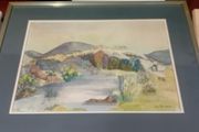 Original Una Gillespie "Clifden"Watercolour