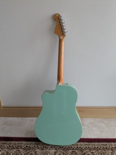 Fender Sonoran Surf Green Acoustic-Electric Guitar