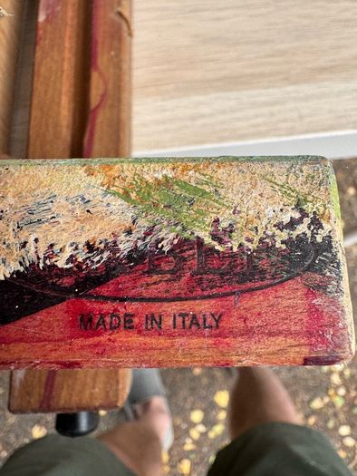 Mabef Italian Beechwood Field / Sketching Tripod Easel - Vintage Studio Character
