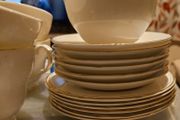 White Duchess 6 Piece China Set