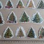 23pcs Christmas Tree Stickers Decals Image 3