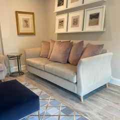 Velvet Sofa & Love Seat