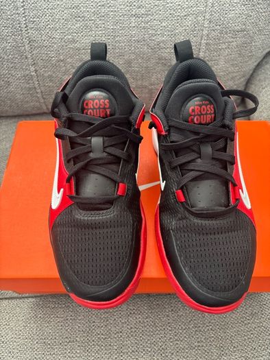 Nike Kids Cross Court Trainers UK 4 EU 36.5 Excellent Condition
