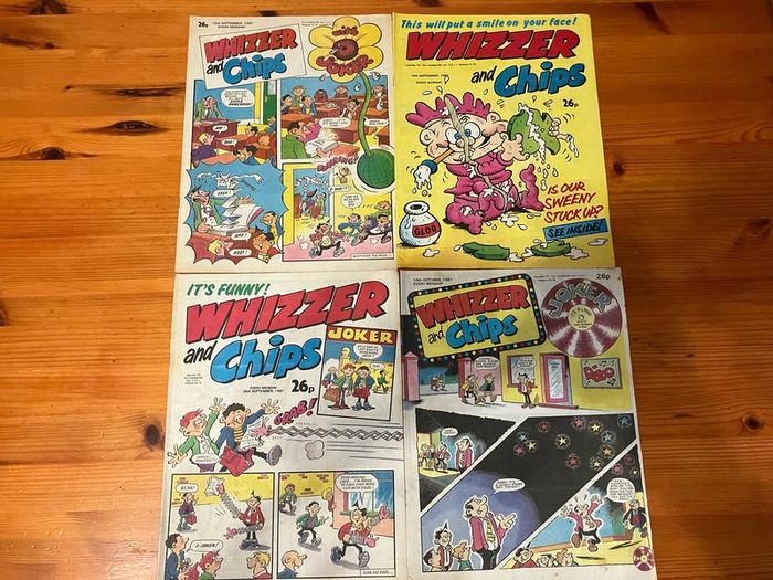 Comics: 'Whizzer and Chips' 1987 (20 numbers)