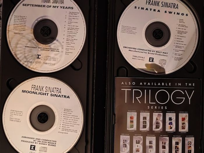 Frank Sinatra - Trilogy: 3 x CD Box Set - September of My Years / Moonlight Sinatra / Swing Along With Me