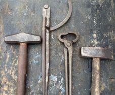 Antique Blacksmith tools