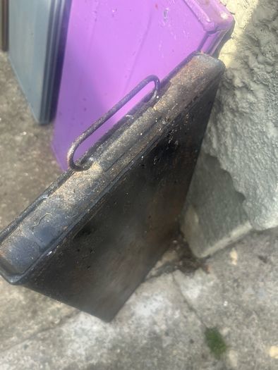 Rare metal  cooling panals from old ice cream  carts/ street vendors