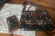 Orla Kiely Handbag and Wallet - perfect condition