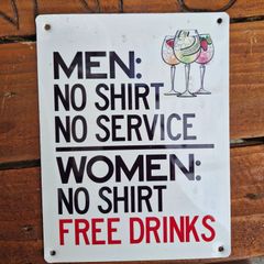 bar sign