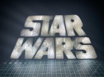 Star Wars Lithophane Light Box
