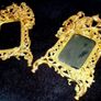 Pair Of Substantial Brass Photo Frames Image 7