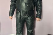 leather motorcycle uniform