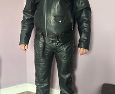 leather motorcycle uniform