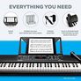 54 Key Keyboard Piano with Speakers, Microphone, 300 Sounds, 300 Rhythms, 40 Demo Songs, Educational Tools and Music Rest (FREE SHIPPING) Image 5