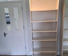 Billy Bookcase with lights (can deliver within reason of D.3)