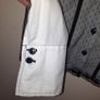 White Shirt with Black Lace Size Small Image 5