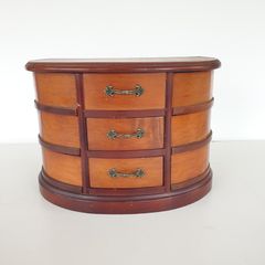 Jewellery box Mele design wooden vintage