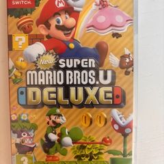 New super Mario bros U Deluxe for the Switch - Like New