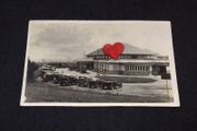 Sumatra Postcard : Showing Building and Cars - 1920s