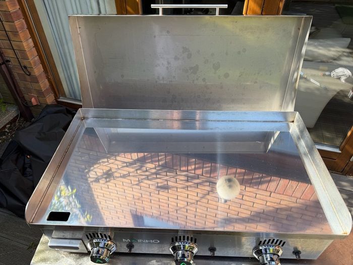 Mainho NC-80 Professional Gas Plancha Hard Chrome Plate (80 cm)