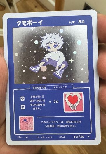 Killua Wrennymoo Card Holo