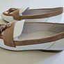Gabor Las Vegas 62.433.51 comfort leather tassle loafers white & coffee size 7G UK RRP 125 euro new & boxed Image 3
