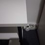 White L-Shape Gaming Desk Image 6