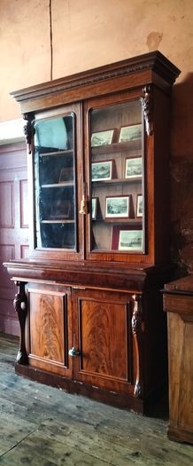 Victorian mahogany antique Bookcase