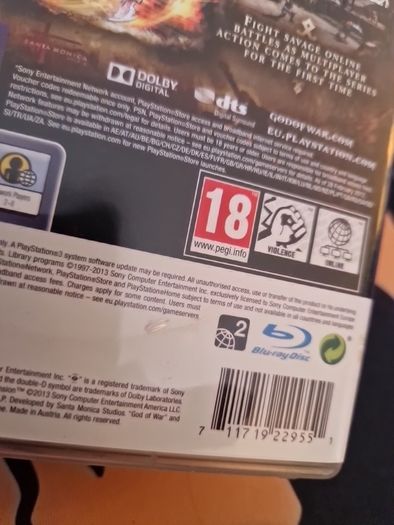 God of War Ascension PlayStation 3 Ps3 Games Original