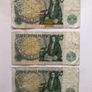 Set of 3 Bank Of England One Pound Notes Image 2
