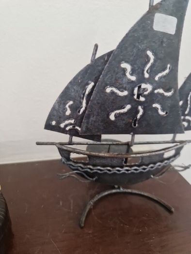 Brutalist style candleholder