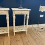 Bedside table locker unit in French ornate style x 2 Image 4