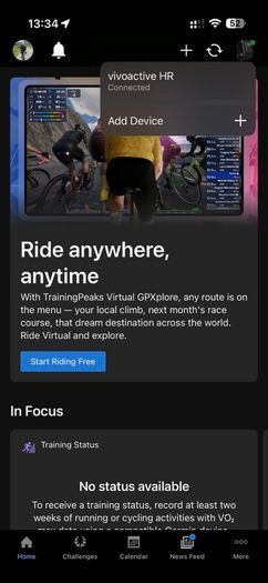 Garmin Vivoactive HR Watch