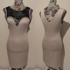 Beautiful Eve Gold bodycon Dress