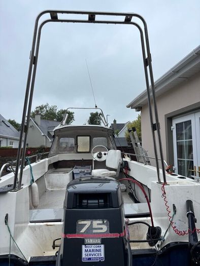 John Dory 17ft fishing boat 75hp Yamaha outboard