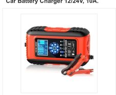 Car Battery Charger 12/24V, 10A