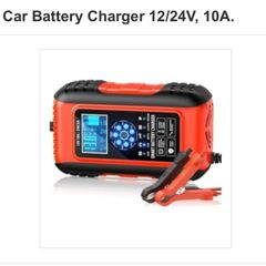 Car Battery Charger 12/24V, 10A