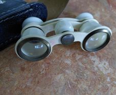 antique binoculars Made in Russia 2.5x24-65