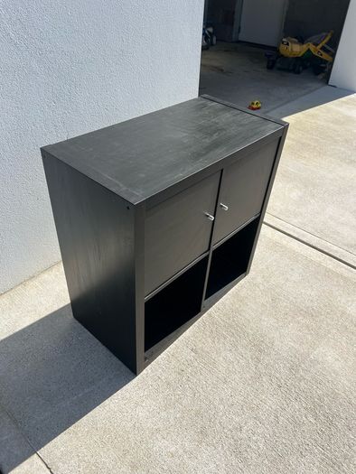 Black Ikea Cabinet