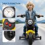 Children's Electric Motorcycle, 6V Electric Car for Children with Music and Lights, Soft Start and Suspension, Children's Light Motorcycle with 2 Training Wheels for 3-6 Years Image 4