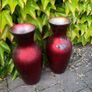 2 glass vases Image 3