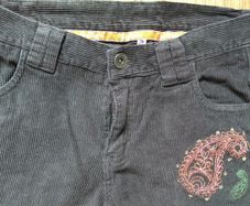 3/4 Brown Shorts.  Age 9-10